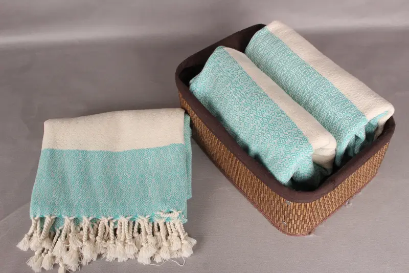 Personalized Towel, Turkish beach towel, Organic Turkish towel, 68x36 Cotton Diamond Towel, Memorial Gift, Monogram Towels, Bachelor Towel - 5