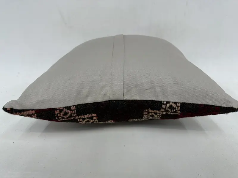 18x18 Brown Cushion, Antique Pillows, Aesthetic Pillow Cover, Neutral Throw Pillow Case, Home Decor Pillow, Pillow Cover, Vintage Kilim Pillow - 7