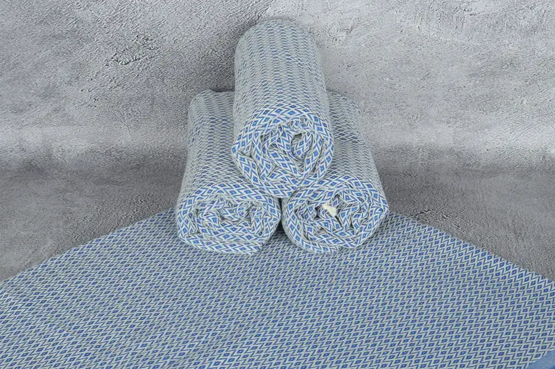 70x40 Cotton Diamond Towel, Valentines Day Gift Idea, Lightweight Turkish towel, Gift For Her, Summer Gift Ideas, Bachelor Gifts, Peshtemal Towel - 7
