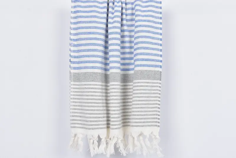 Housewarming Gift, Wedding Gift, Organic Tea Towel, Bathroom Towels, 40x18 Cotton Striped Terry Towel, Wedding Day Gift For Bride, Personalized Gift - 8
