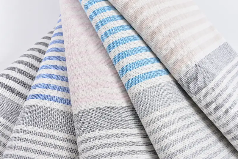 Housewarming Gift, Wedding Gift, Organic Tea Towel, Bathroom Towels, 40x18 Cotton Striped Terry Towel, Wedding Day Gift For Bride, Personalized Gift - 5
