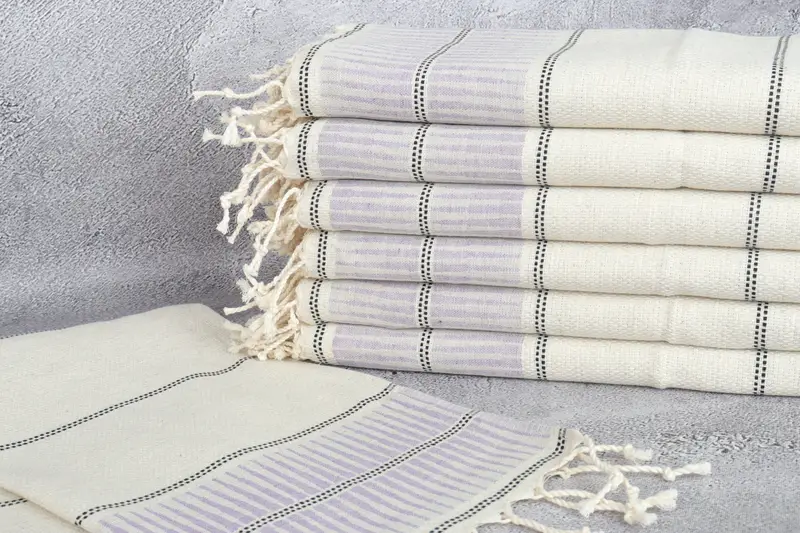 40x20 Linen Striped Towel, Personalized Gifts, Kitchen Towel, Monogrammed Hand Towel, Bachelor Bachelorette Party Favors, Monogrammed Turkish Towel - 2