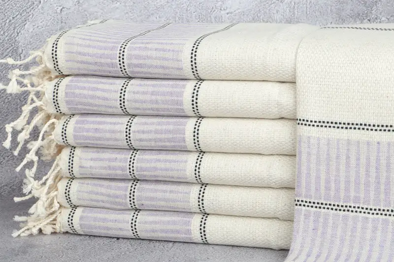 40x20 Linen Striped Towel, Personalized Gifts, Kitchen Towel, Monogrammed Hand Towel, Bachelor Bachelorette Party Favors, Monogrammed Turkish Towel - 1