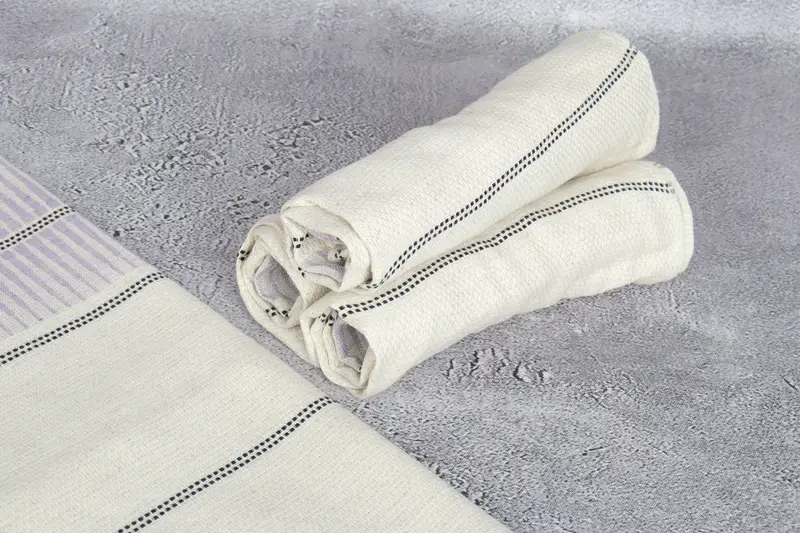 40x20 Linen Striped Towel, Personalized Gifts, Kitchen Towel, Monogrammed Hand Towel, Bachelor Bachelorette Party Favors, Monogrammed Turkish Towel - 8