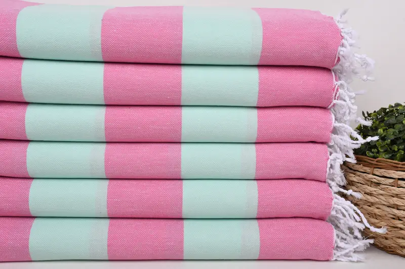 Custom Wedding Gift, Wedding Gift, Wedding Favors, Holiday Towel, 70x40 Cotton Striped Towel, Personalized Bridesmaid Beach Towel, Gift For Coworker - 2