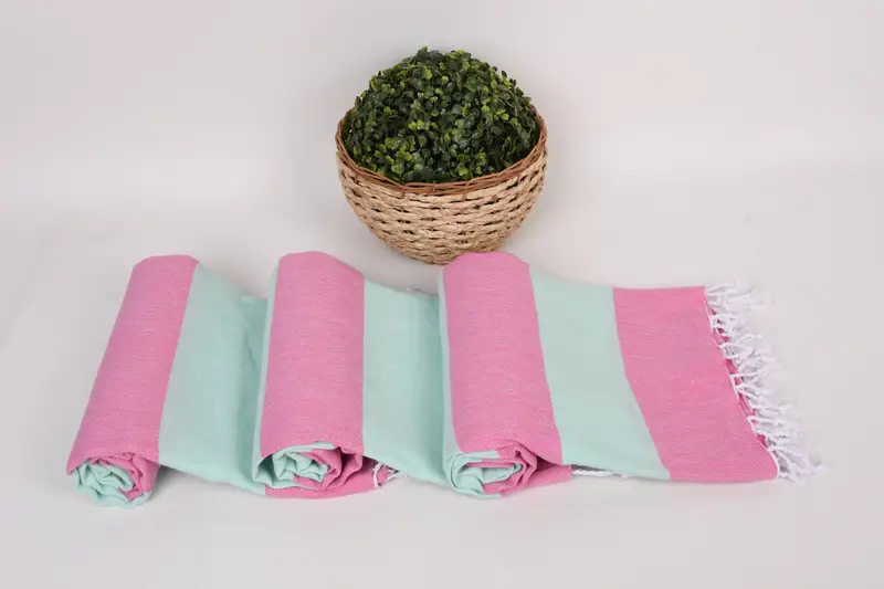 Custom Wedding Gift, Wedding Gift, Wedding Favors, Holiday Towel, 70x40 Cotton Striped Towel, Personalized Bridesmaid Beach Towel, Gift For Coworker - 8