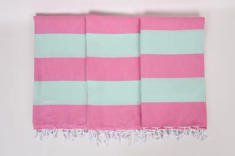 Custom Wedding Gift, Wedding Gift, Wedding Favors, Holiday Towel, 70x40 Cotton Striped Towel, Personalized Bridesmaid Beach Towel, Gift For Coworker - 7