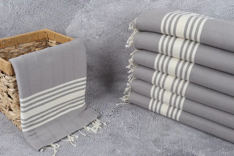 64x36 Cotton Striped Towel, Quick-dry peshtemal, Bachelorette Party Gift, Bachelorette Party Gifts, Bachelorette Party Favor, Custom Wedding Towel - 3