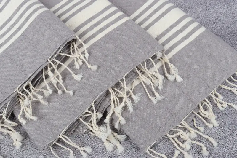 64x36 Cotton Striped Towel, Quick-dry peshtemal, Bachelorette Party Gift, Bachelorette Party Gifts, Bachelorette Party Favor, Custom Wedding Towel - 5