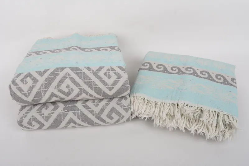 Merry Christmas Gifts, Bedspread, Christmas Tablecloth, 70x56 Cotton Diamond Towel, Custom Wedding Gifts, Turkish Tablecloth, Boho Throw Blankets - 8
