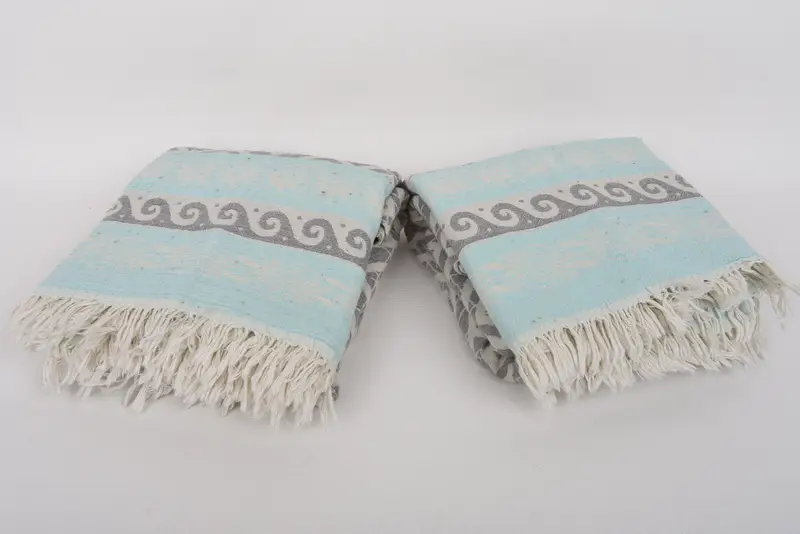 Merry Christmas Gifts, Bedspread, Christmas Tablecloth, 70x56 Cotton Diamond Towel, Custom Wedding Gifts, Turkish Tablecloth, Boho Throw Blankets - 7