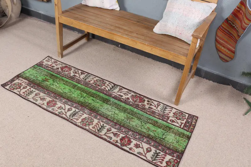 Alfombra Camuflaje Verde Beige 1,8x4,9ft, Diseño Único