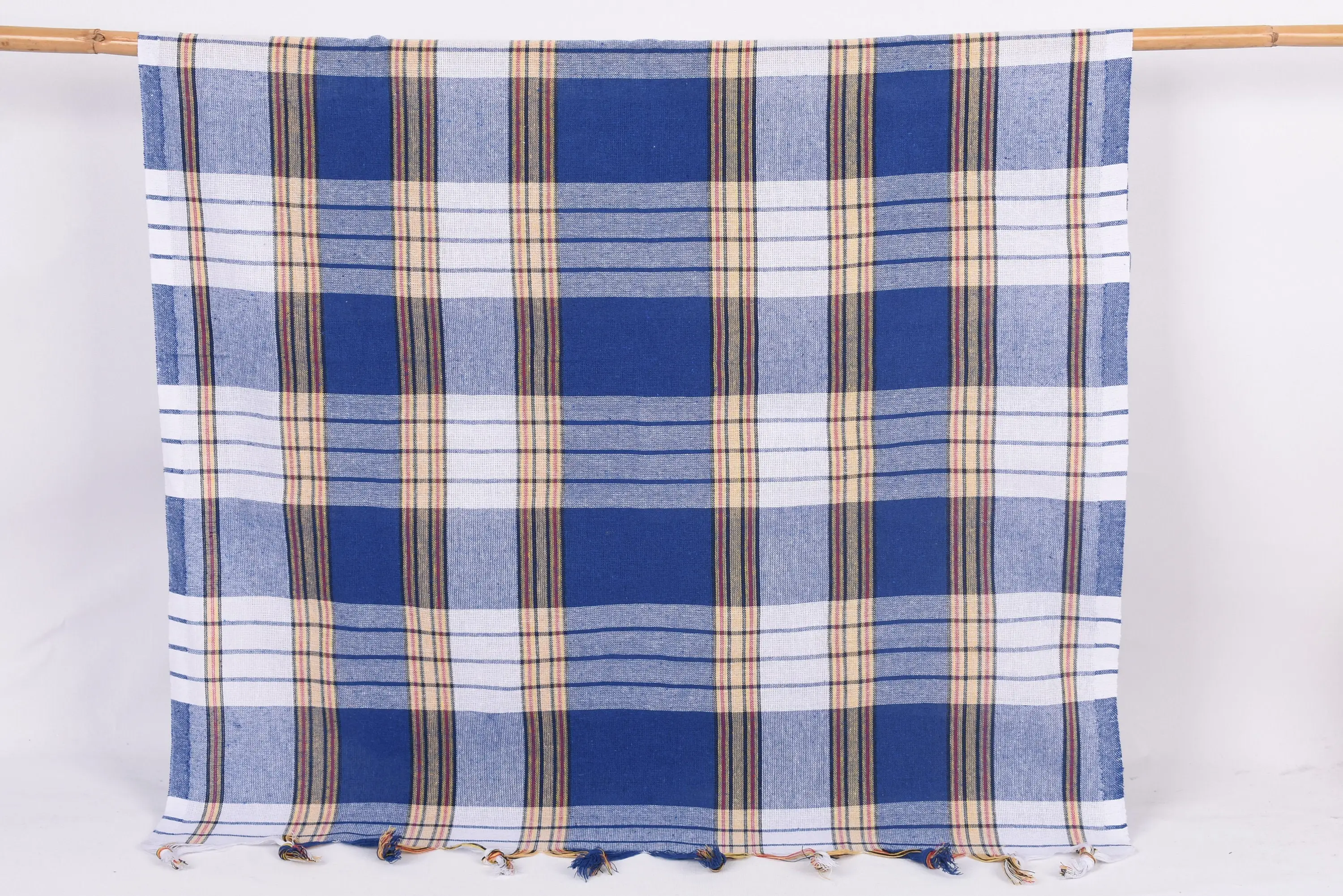 Sax Blue Striped Towel, Bath Towel, 67x32 Inches - 1