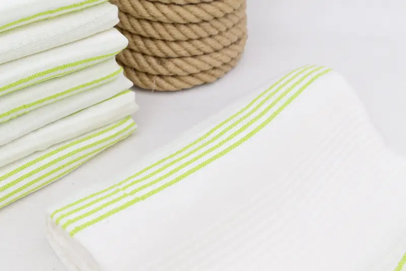 Gift For Him, Custom Towel Beach, Summer Gift, Best Friend Christmas Gift, Organic Turkish towel, Best Wedding Gift, 68x36 Cotton Striped Towel - 5