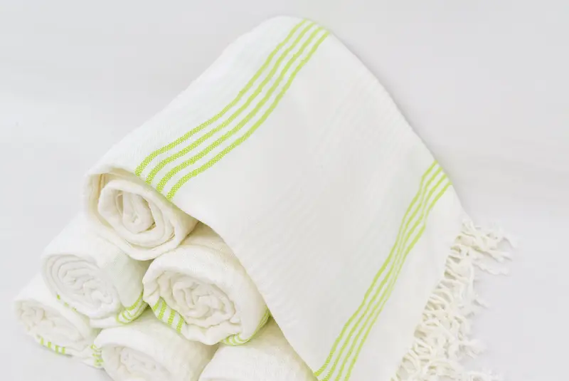 Gift For Him, Custom Towel Beach, Summer Gift, Best Friend Christmas Gift, Organic Turkish towel, Best Wedding Gift, 68x36 Cotton Striped Towel - 8