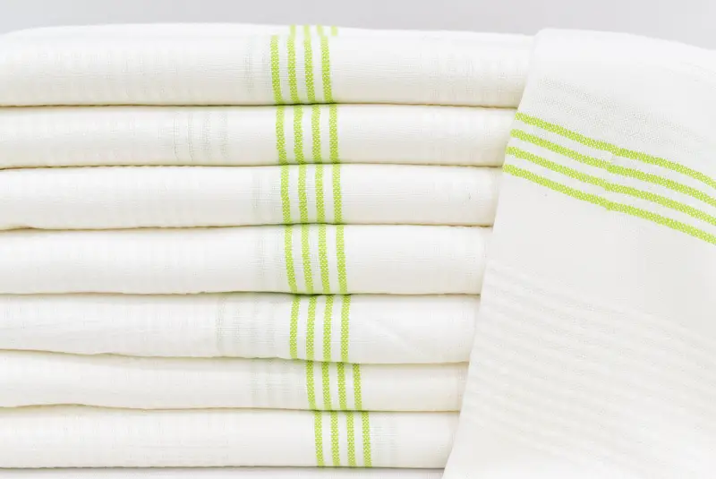 Gift For Him, Custom Towel Beach, Summer Gift, Best Friend Christmas Gift, Organic Turkish towel, Best Wedding Gift, 68x36 Cotton Striped Towel - 1