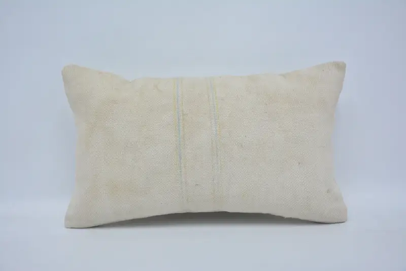 Gift Pillow, Turkish Pillow, 12x20 White Pillow Sham, Cushion Cover, Toss Pillow, Nautical Throw Pillow Case, Home Decor Pillow - 1