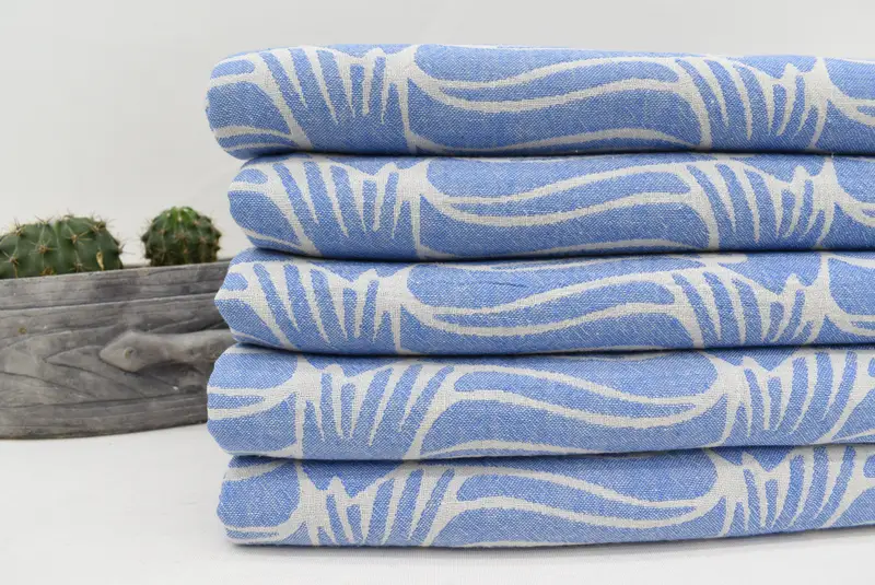 Welcome Wedding Gift, Quick-dry towel, Organic cotton Turkish peshtemal towel, 70x36 Cotton Fish Design Towel, Spa Towel, Gift For Her, Custom Gift - 2