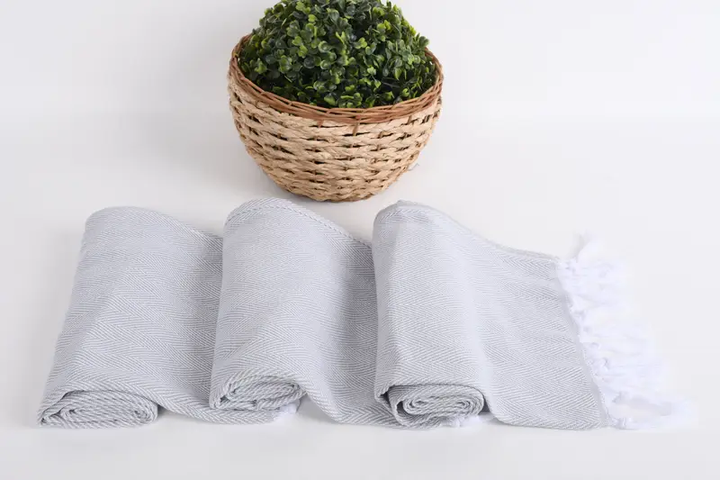Ev dekoru için hediye, Türk çay havlu, banyo havlu, 36x18 pamuklu balıksırtı havlu, erkek arkadaş hediyesi, banyo havlu, küçük banyo havlu - 8