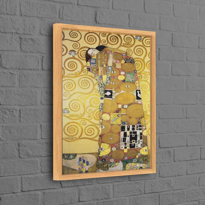 Gustav Klimt'in Öpücük Kanvası: Romantik, Zarif, Zamansız