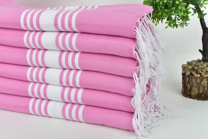 70x40 Cotton Striped Towel, Monogram Turkish Towel, Housewarming Gift, Bridesmaid Towel, Travel Towel, Bachelorette Favor, Quick-dry towel - 3