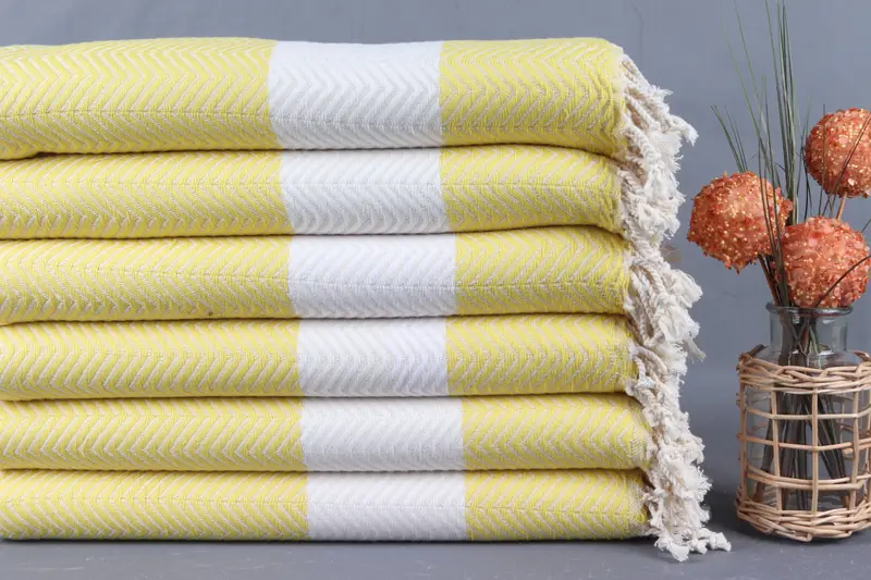 Beach Towel Bulk, Turkish Towel USA, 70x40 Cotton Zig zag Towel, Mother Of The Groom Gift, Holiday Towel, Turkish bath towel, Gift For Wedding Day - 2