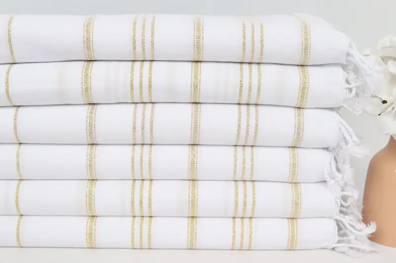 Gym Towel, Decorative Towel, Personalized Dish Towel, Kitchen Towel, 40x24 Cotton Striped Towel, Personalized Turkish Towel, Turkish Hand Towel - 3