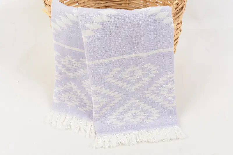 Kişiselleştirilmiş Mutfak Havlu, El Boyutlu Havlular, Yaz Hediyesi, Küçük Banyo Havluları, 40x20 Pamuk Kilim havlu, El Yapımı Hediye, Seyahat Havlu, Banyo Havlular - 6