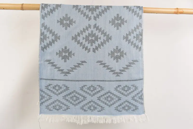 Kişiselleştirilmiş Mutfak Havlu, El Boyutlu Havlular, Yaz Hediyesi, Küçük Banyo Havluları, 40x20 Pamuk Kilim havlu, El Yapımı Hediye, Seyahat Havlu, Banyo Havlular - 1