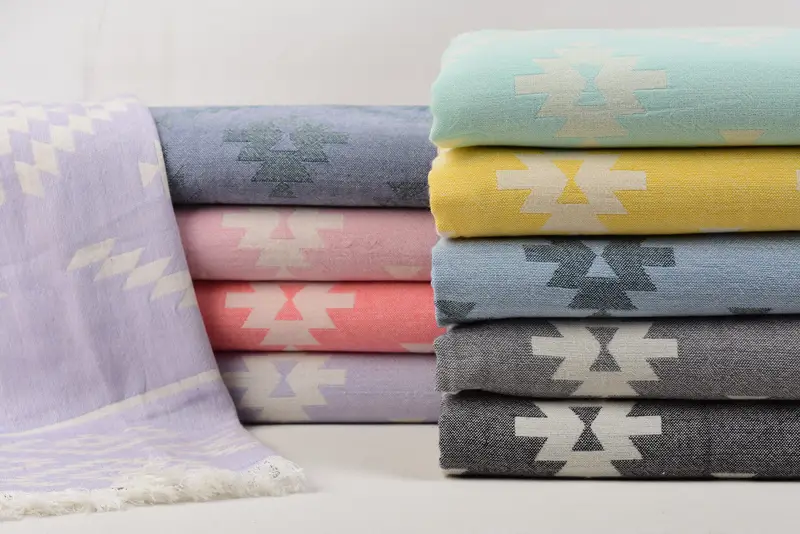 Kişiselleştirilmiş Mutfak Havlu, El Boyutlu Havlular, Yaz Hediyesi, Küçük Banyo Havluları, 40x20 Pamuk Kilim havlu, El Yapımı Hediye, Seyahat Havlu, Banyo Havlular - 3