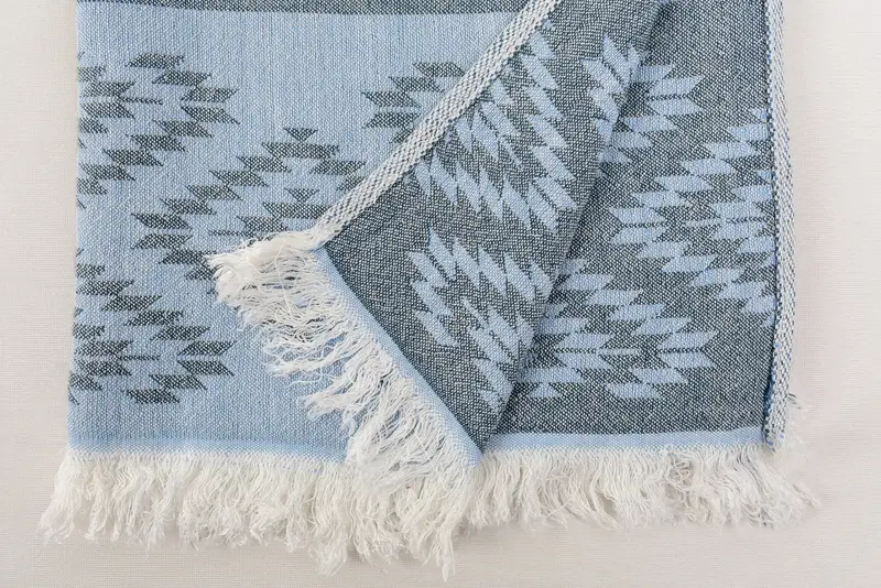 Kişiselleştirilmiş Mutfak Havlu, El Boyutlu Havlular, Yaz Hediyesi, Küçük Banyo Havluları, 40x20 Pamuk Kilim havlu, El Yapımı Hediye, Seyahat Havlu, Banyo Havlular - 8