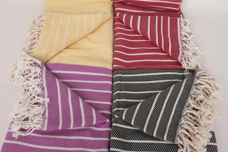 Spooky Bachelorette Party Favors, Monogram Turkish Towel, Home Gift, 70x40 Bamboo Herringbone Towel, Turkish Towel Beach, Bachelor Gifts, Yoga Towel - 4