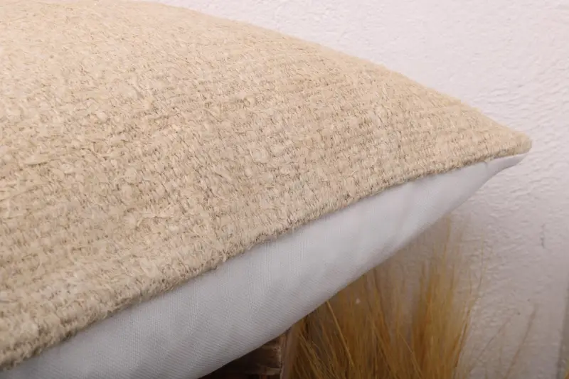 Vintage Kilim Pillow, Vintage Kilim Throw Pillow, Outdoor Patio Cushion Case, 18x18 Beige Pillow Sham, Pillow Cover, Kilim Pillow Cover - 6
