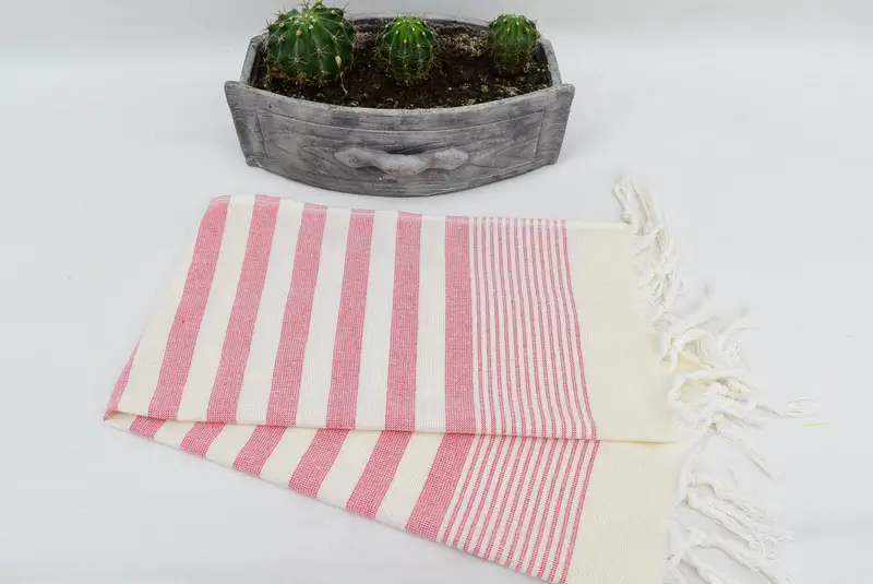 Spor salonu havlu, Türk havlu el havlu, monogramlı el havlu, en iyi arkadaş için hediye, yaz havlu, kişiselleştirilmiş hediye, 36x18 pamuklu çizgili havry havlu - 8