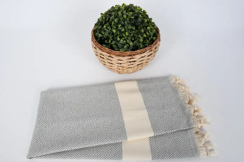 36x20 Pamuk Pırlanta Havlusu, El Yapımı Hediye, Düğün Günü için Hediye, Sevgililer Günü Hediyesi, Türk Çay Havlusu, Türk El Havlusu, Banyo Havlusu - 4