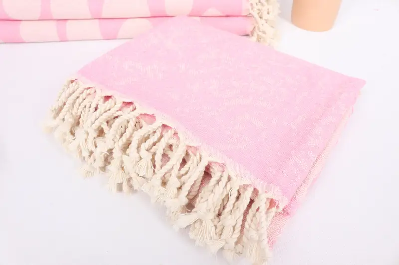 Oversized lightweight Turkish bath towel USA, Wedding Gift, Soft towel, Best Beach Towel, Bachelorette Favor, 70x40 Cotton Turtle Design Towel - 6