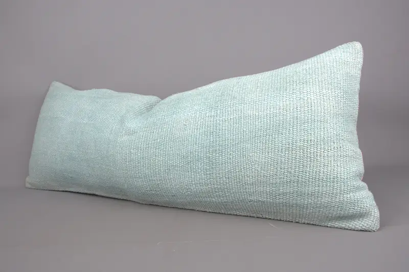 Pillow Sham, Antique Pillows, Kilim Pillow Cover, 16x43 Green Pillow Case, Garden Cushion Cover, Floor Pillow Case, Wholesale Pillow, Gift Pillow - 2