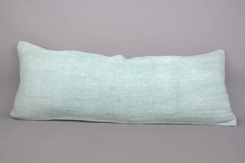 Pillow Sham, Antique Pillows, Kilim Pillow Cover, 16x43 Green Pillow Case, Garden Cushion Cover, Floor Pillow Case, Wholesale Pillow, Gift Pillow - 3