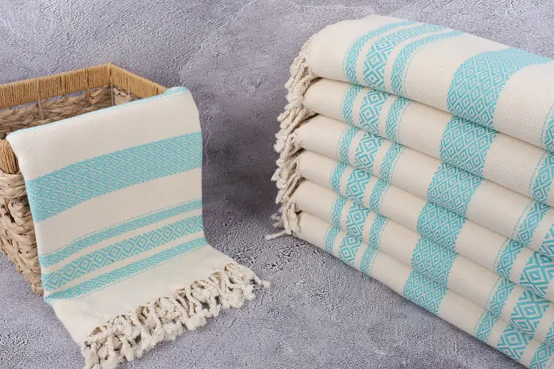 Bridal Shower Favor, Gift For Her, Summer Towel, 70x36 Cotton Diamond Towel, Turkish bath towel, Bachelorette Party Gifts, Turkish Bath Towel USA - 3