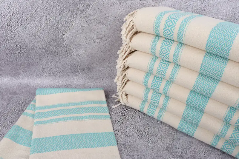 Bridal Shower Favor, Gift For Her, Summer Towel, 70x36 Cotton Diamond Towel, Turkish bath towel, Bachelorette Party Gifts, Turkish Bath Towel USA - 2