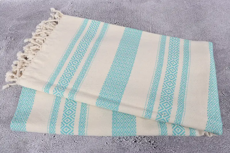 Bridal Shower Favor, Gift For Her, Summer Towel, 70x36 Cotton Diamond Towel, Turkish bath towel, Bachelorette Party Gifts, Turkish Bath Towel USA - 6