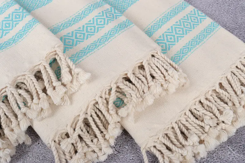 Bridal Shower Favor, Gift For Her, Summer Towel, 70x36 Cotton Diamond Towel, Turkish bath towel, Bachelorette Party Gifts, Turkish Bath Towel USA - 5