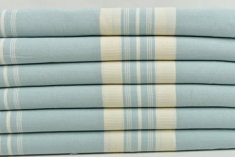Personalized Beach Towel, 60x38 Cotton Striped Towel, Bridal Shower Gift, Gift Towel, Custom Bath Towel, Girl Trip Party Favor, Wedding Favors - 2