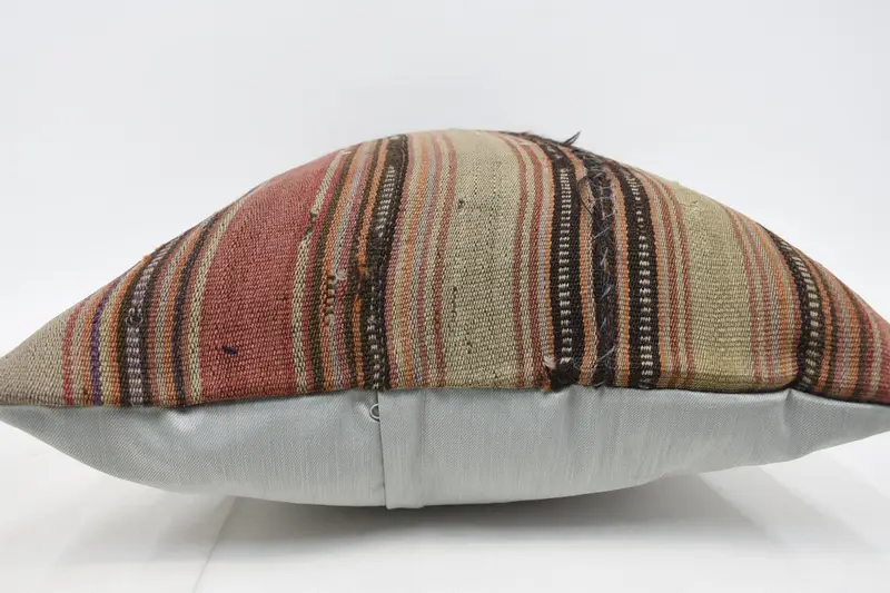Office Chair Pillow Cover, Retro Pillow Cover, Pillow for Sofa, Pillow Cover, 20x28 Beige Cushion, Turkish Kilim Pillow, Pillow for Couch - 5