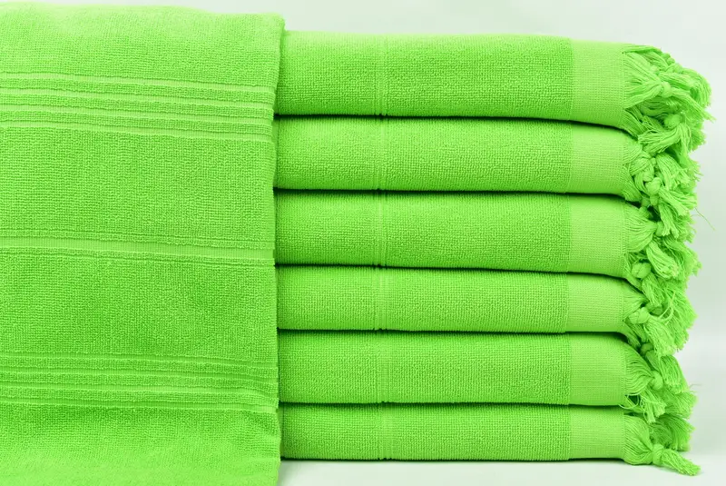 70x36 Cotton Striped Terry Towel, Sand-resistant towel, Sand-Resistant Peshtemal, Housewarming Gift, Turkish Towel Set, Bridal Gifts, Handmade Gift - 1