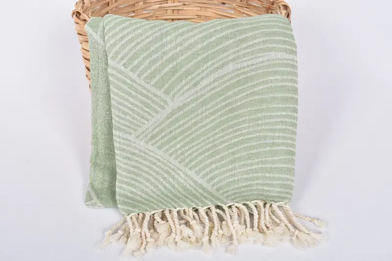 Sand-free towel, 68x40 Cotton Striped Design Towel, Hammam towel, Monogram Towels, Bridal Shower Favor, Custom Bath Towel, Bachelorette Party Favors - 5