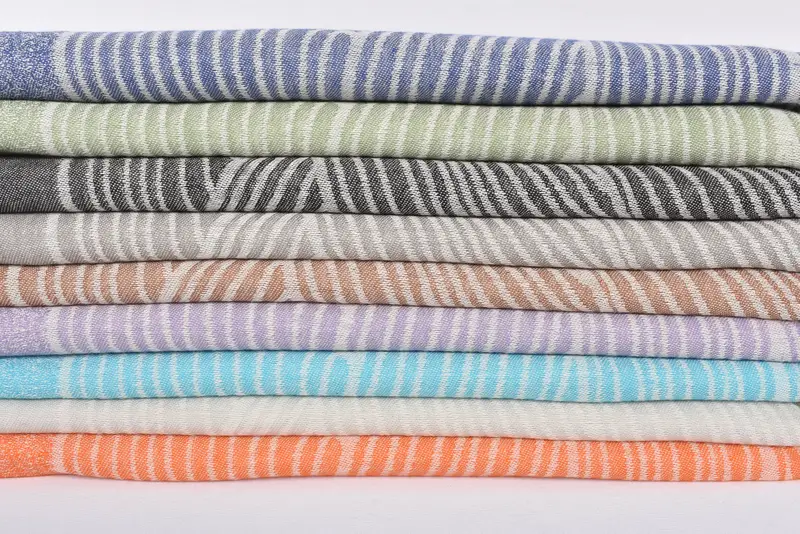 Sand-free towel, 68x40 Cotton Striped Design Towel, Hammam towel, Monogram Towels, Bridal Shower Favor, Custom Bath Towel, Bachelorette Party Favors - 3