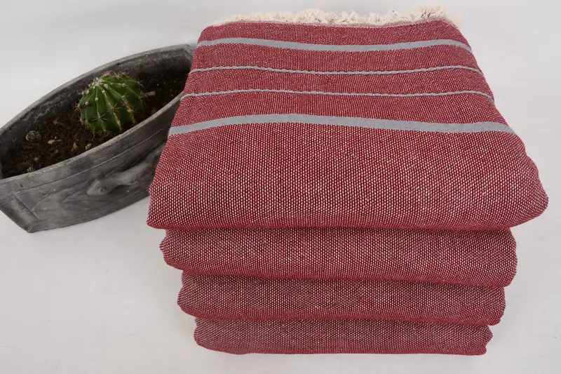 Bachelor Gifts, Summer Gift, Yoga Towel, Turkish bath towel, Customized Towels, 70x40 Cotton Striped Towel, Peshtemal beach towel with unique design - 4