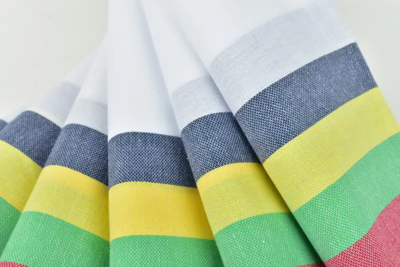 Personalized Turkish Towel, Luxury towel, Turkish beach towel, Spa Towel, Luxury Beach Towel, 70x40 Cotton Striped Towel, Guest Towel, Handmade Gift - 5