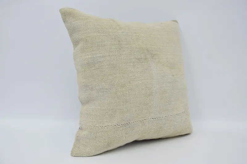 Home Decor Pillow, Floor Cushion Cover, Custom Pillow Case, Boho Pillow Sham Cover, Gift Pillow, Pillow Cover, 18x18 Beige Pillow Cover - 3